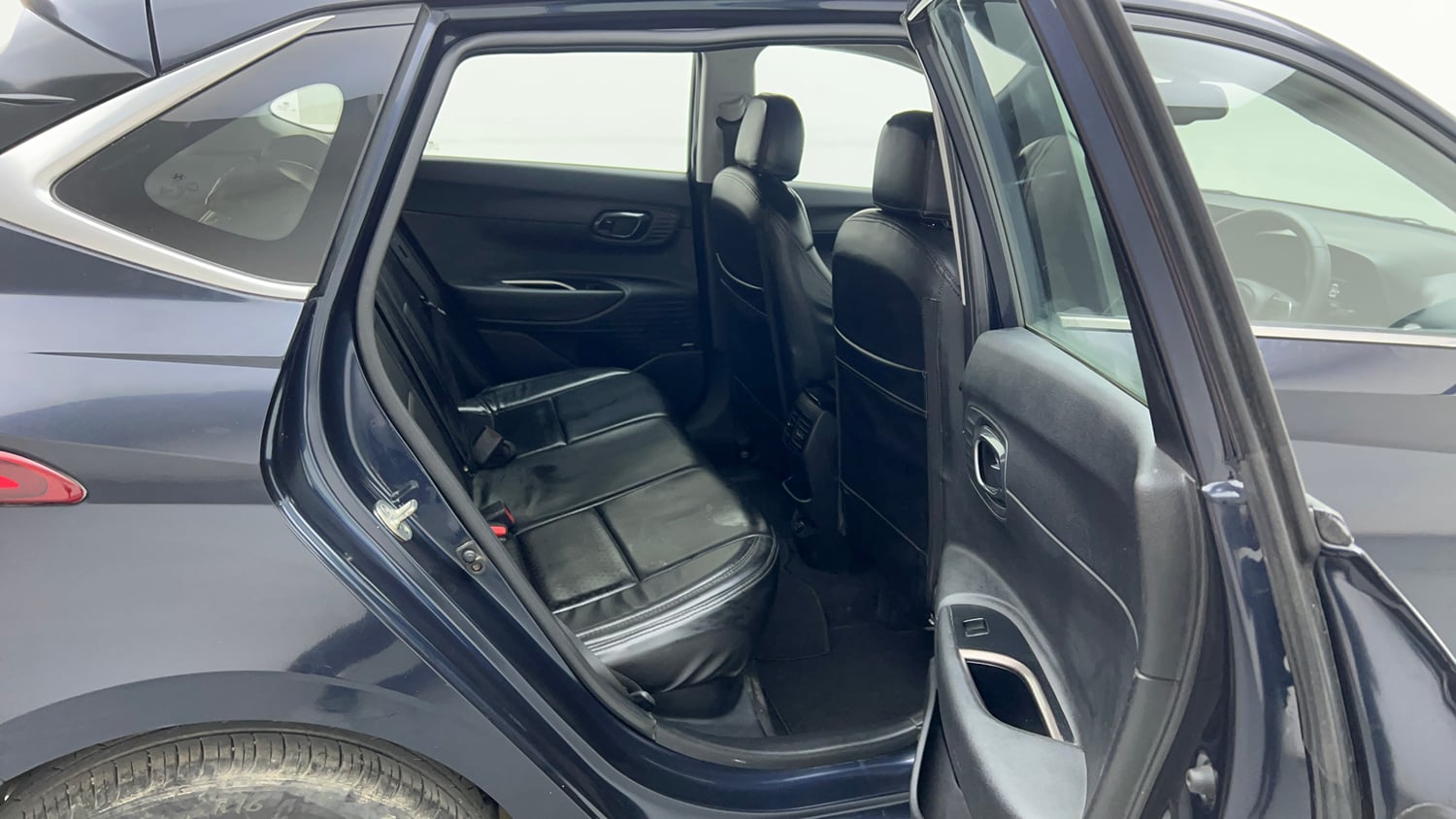 Used 2023 Hyundai New i20 Asta (O) 1.2 MT Petrol Manual interior RIGHT SIDE REAR DOOR CABIN VIEW