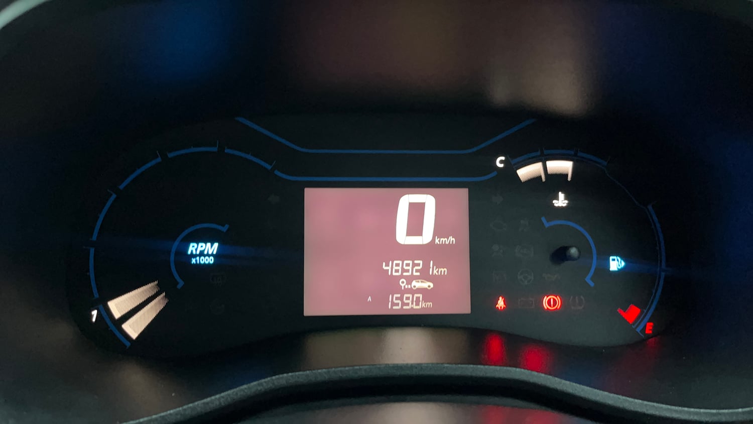 Used 2022 Renault Kwid RXT 1.0 (O) Petrol Manual interior CLUSTERMETER VIEW