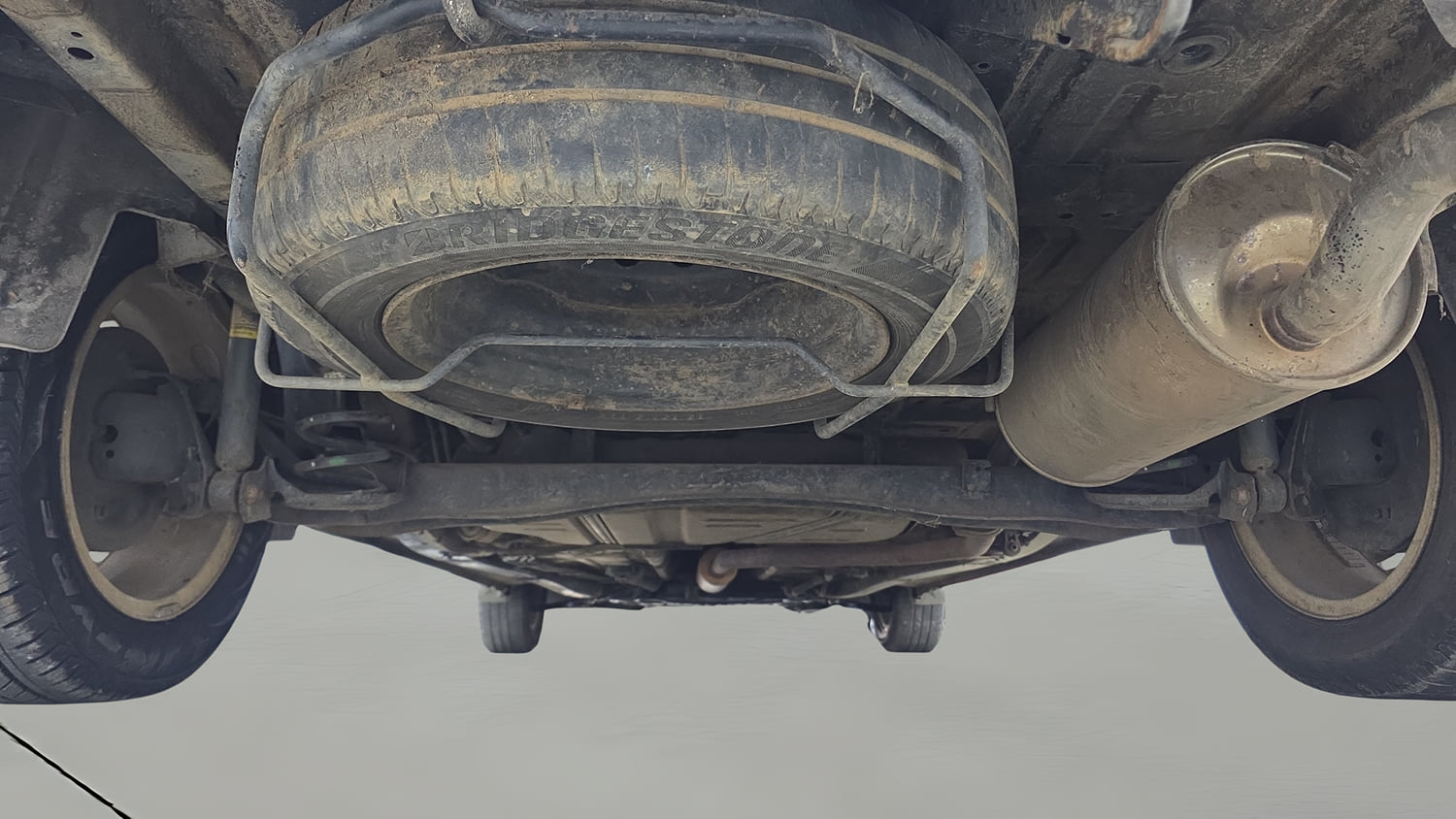 Used 2020 Maruti Suzuki New Ertiga ZXi Petrol Manual extra REAR UNDERBODY VIEW (TAKEN FROM REAR)