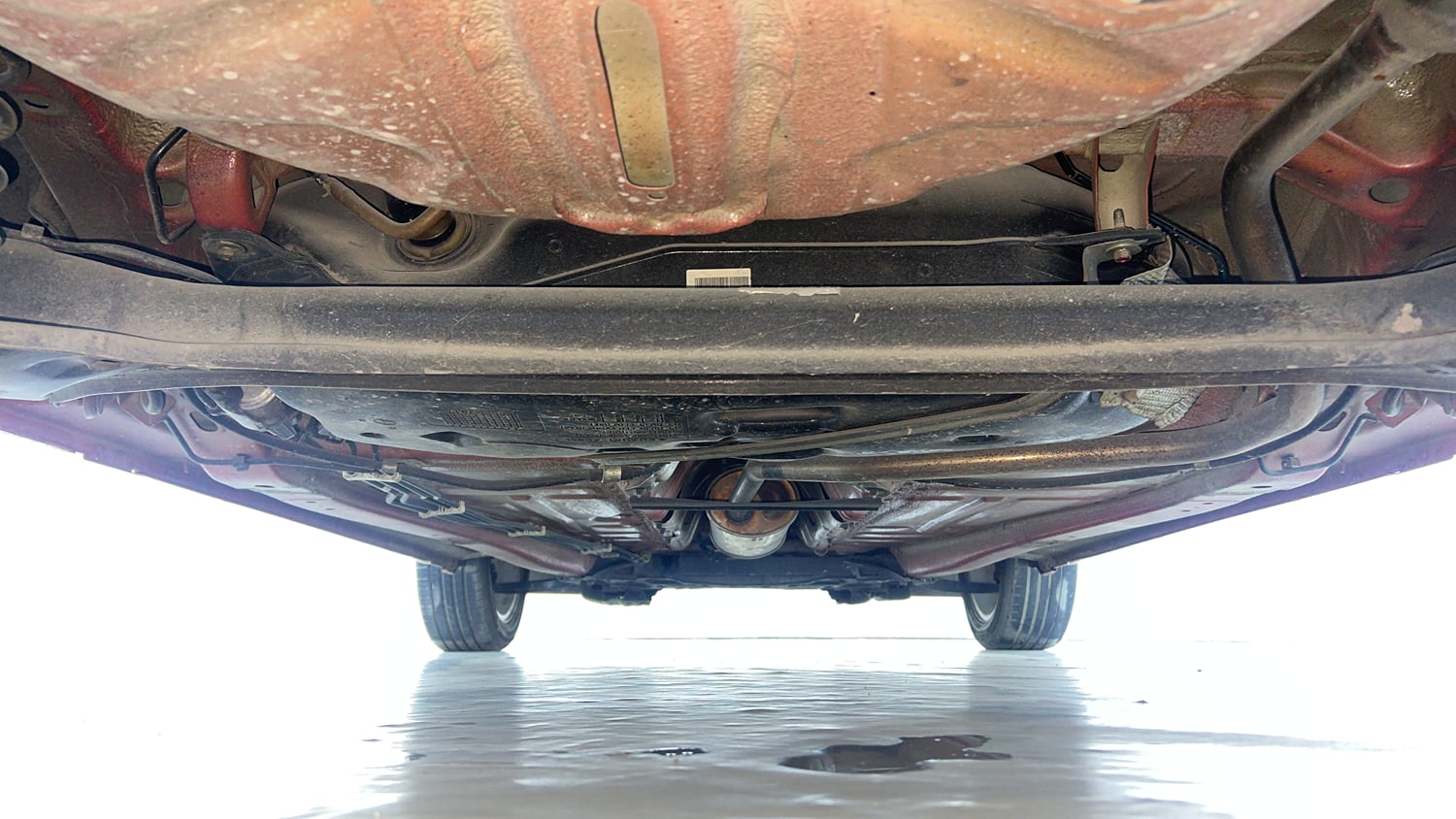 Used 2017 Maruti Suzuki Baleno Zeta 1.2 AT Petrol Automatic extra REAR UNDERBODY VIEW (TAKEN FROM REAR)