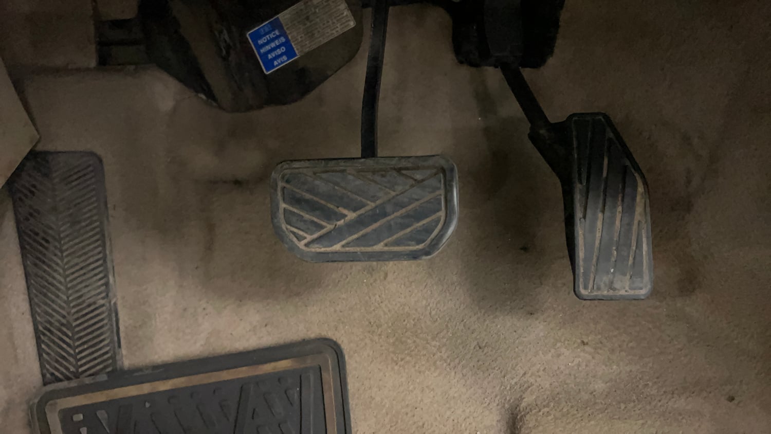 Used 2020 Maruti Suzuki Dzire ZXi AMT Petrol Automatic interior PEDALS VIEW