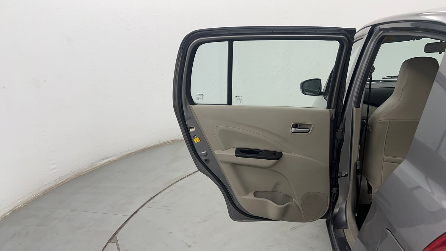 Used 2017 Maruti Suzuki Celerio ZXI (O) AMT Petrol Automatic interior LEFT REAR DOOR OPEN VIEW