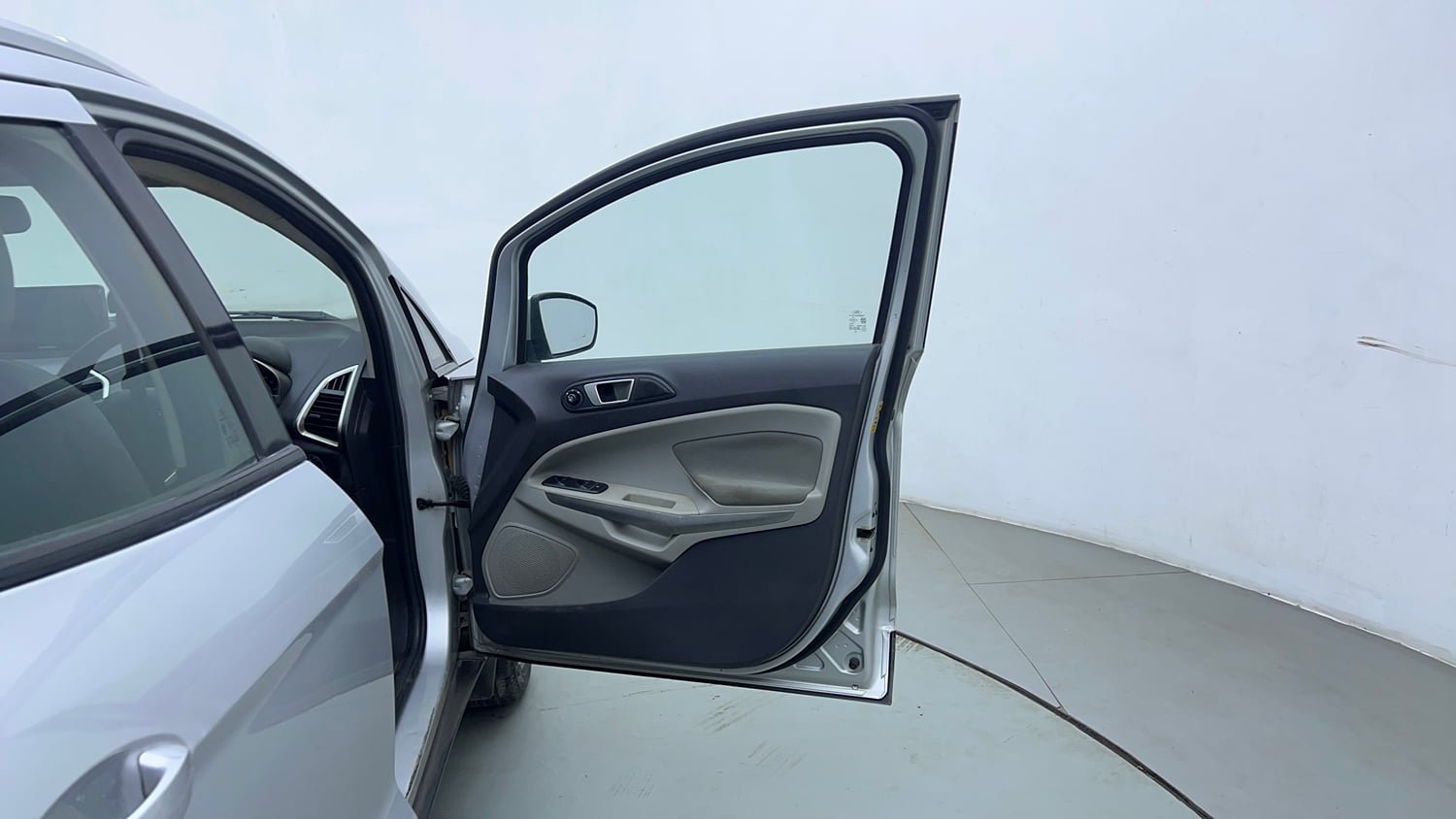Used 2015 Ford EcoSport Titanium 1.5L Ti-VCT AT Petrol Automatic interior RIGHT FRONT DOOR OPEN VIEW