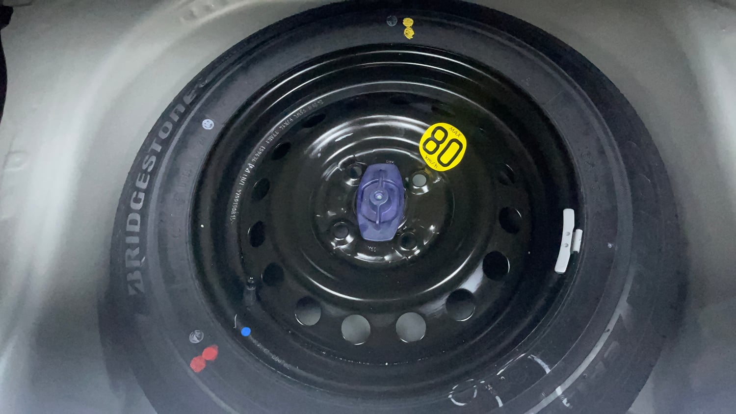 Used 2024 Maruti Suzuki Celerio ZXi Plus AMT Petrol Automatic tyres SPARE TYRE VIEW