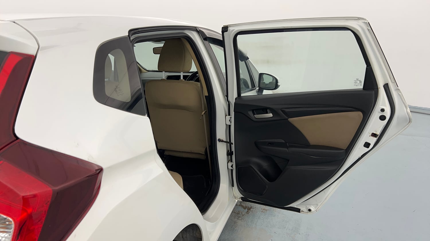 Used 2016 Honda Jazz SV Petrol Petrol Manual interior RIGHT REAR DOOR OPEN VIEW
