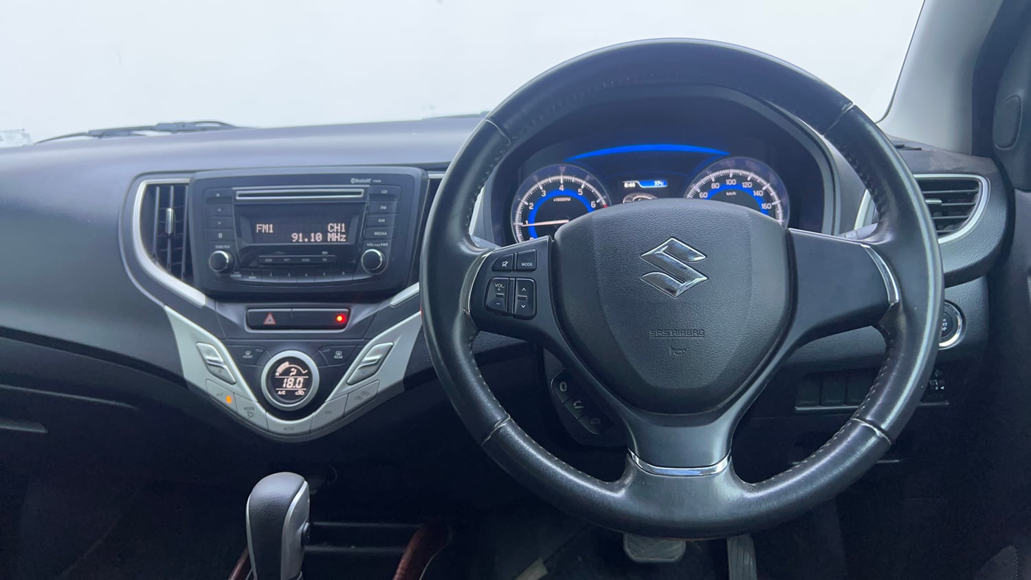 Used 2017 Maruti Suzuki Baleno Zeta 1.2 AT Petrol Automatic interior STEERING VIEW