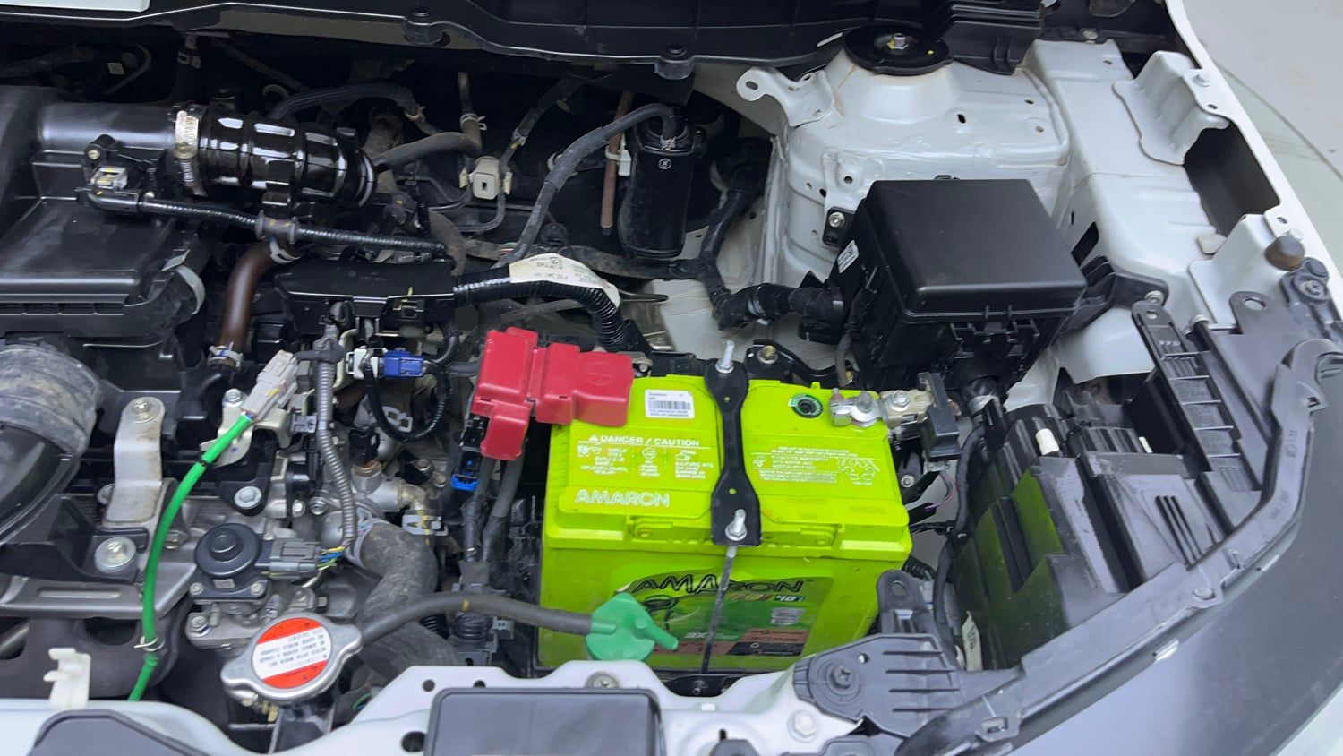Used 2023 Maruti Suzuki Brezza ZXi Petrol Manual engine ENGINE LEFT SIDE VIEW