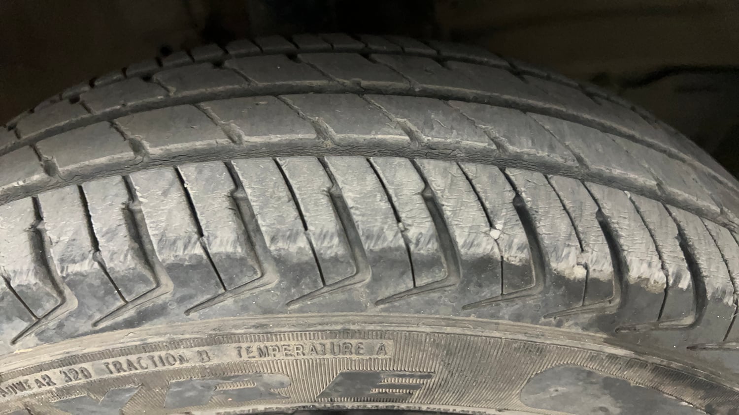 Used 2023 Maruti Suzuki Alto K10 VXi Petrol Manual tyres RIGHT FRONT TYRE TREAD VIEW