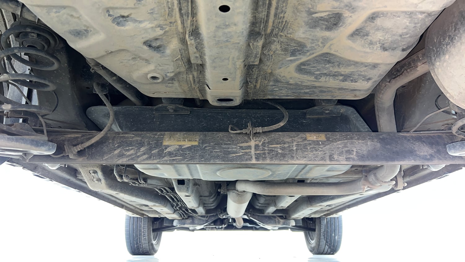 Used 2019 Tata Nexon XMA Diesel Diesel Automatic extra REAR UNDERBODY VIEW (TAKEN FROM REAR)