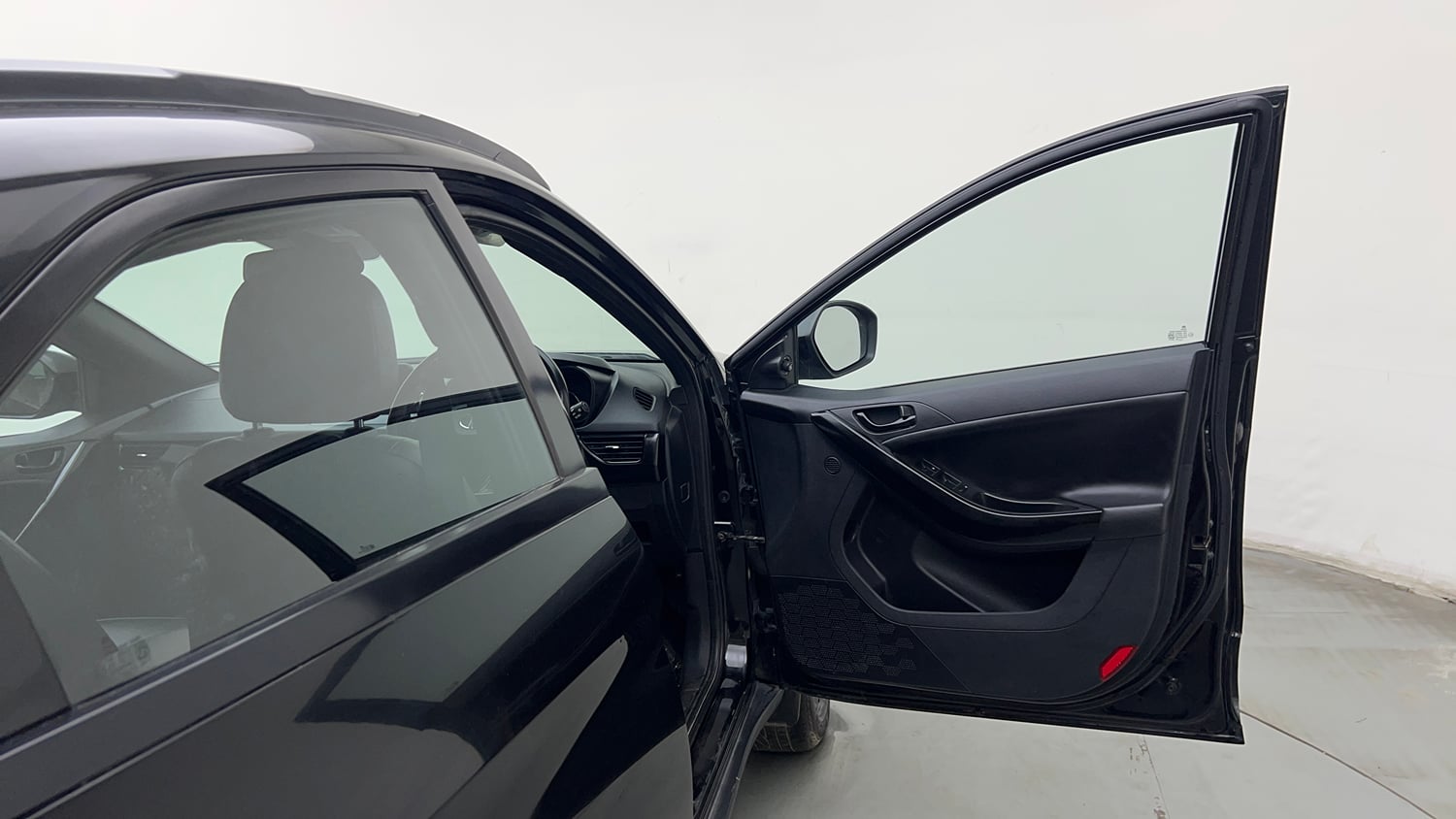 Used 2023 Tata Nexon XZ Plus (S) Dark Edition Petrol Manual interior RIGHT FRONT DOOR OPEN VIEW