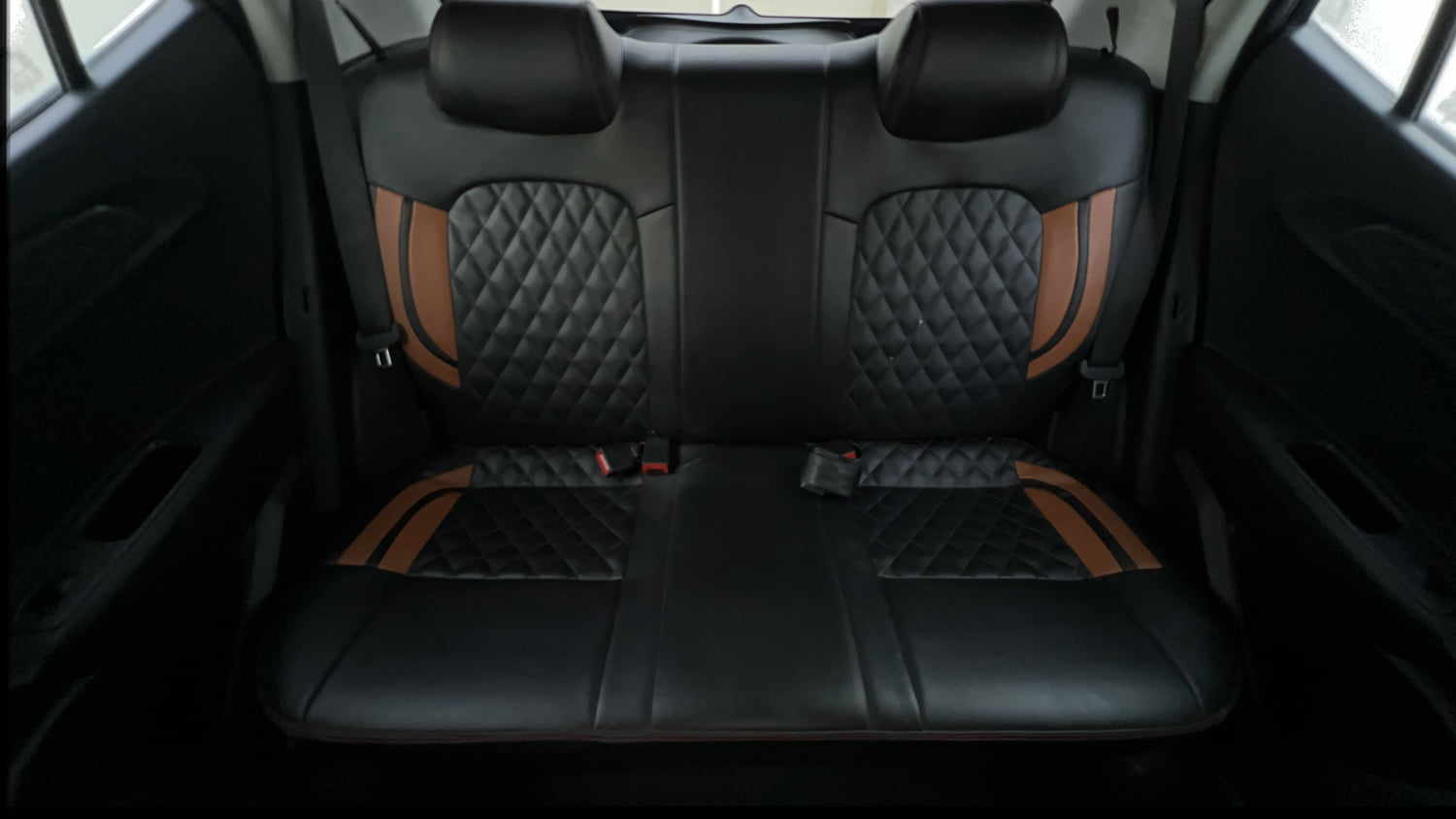 Used 2021 Hyundai Grand i10 Nios Sportz 1.2 Kappa VTVT Dual Tone Petrol Manual interior REAR SEAT CONDITION VIEW