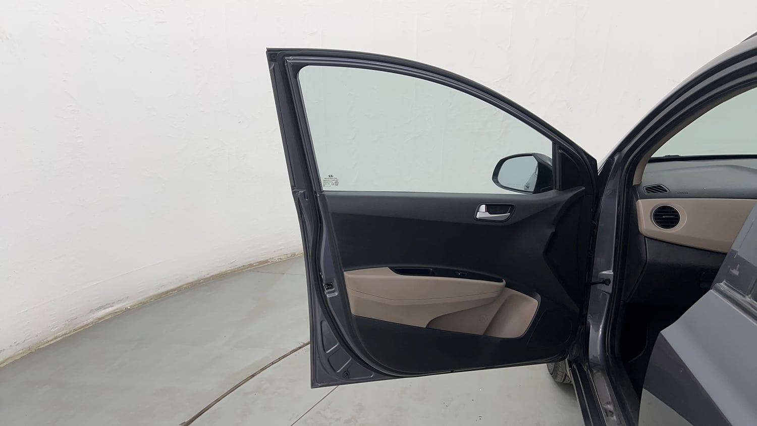 Used 2016 Hyundai Grand i10 Sportz 1.2 Kappa VTVT Petrol Manual interior LEFT FRONT DOOR OPEN VIEW