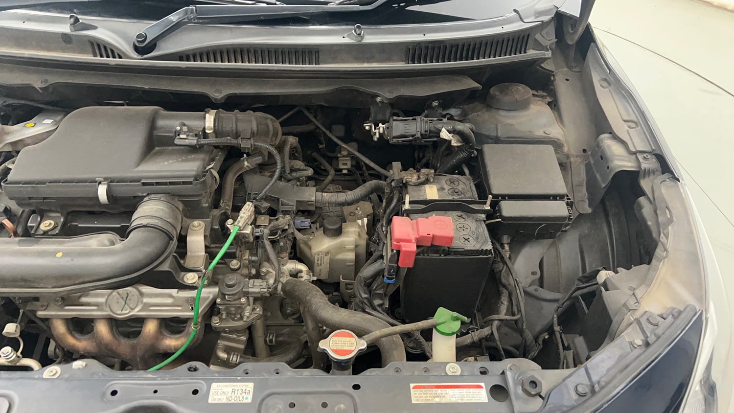 Used 2022 Maruti Suzuki Baleno Zeta AGS Petrol Automatic engine ENGINE LEFT SIDE VIEW