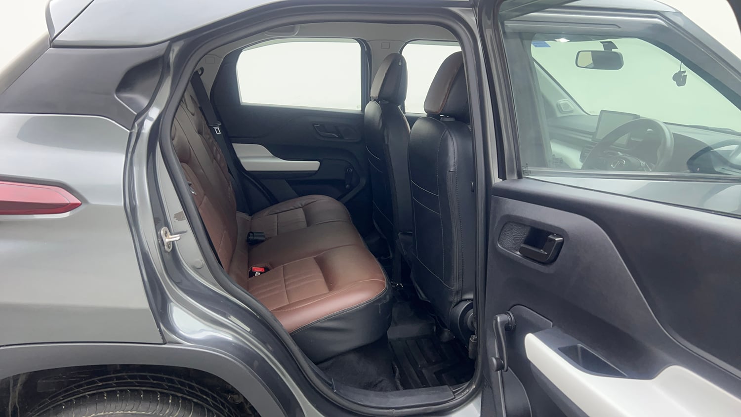 Used 2024 Tata Punch Pure MT Petrol Manual interior RIGHT SIDE REAR DOOR CABIN VIEW