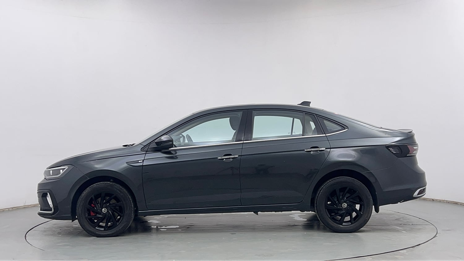 Used 2022 Volkswagen Virtus GT Plus 1.5 TSI EVO DSG Petrol Automatic exterior LEFT SIDE VIEW
