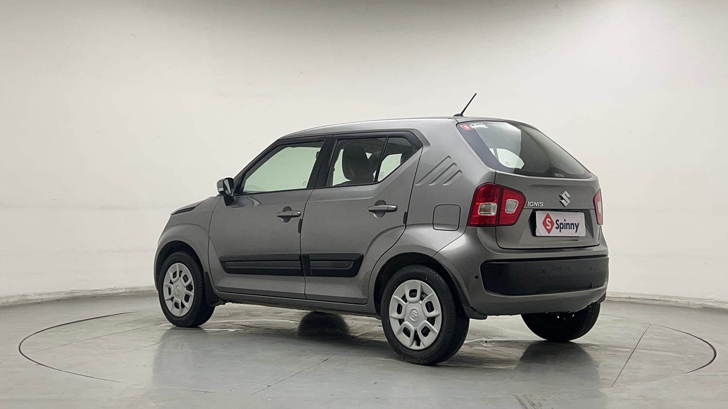 Used 2018 Maruti Suzuki Ignis Delta 1.2 AMT Petrol Automatic exterior LEFT REAR CORNER VIEW