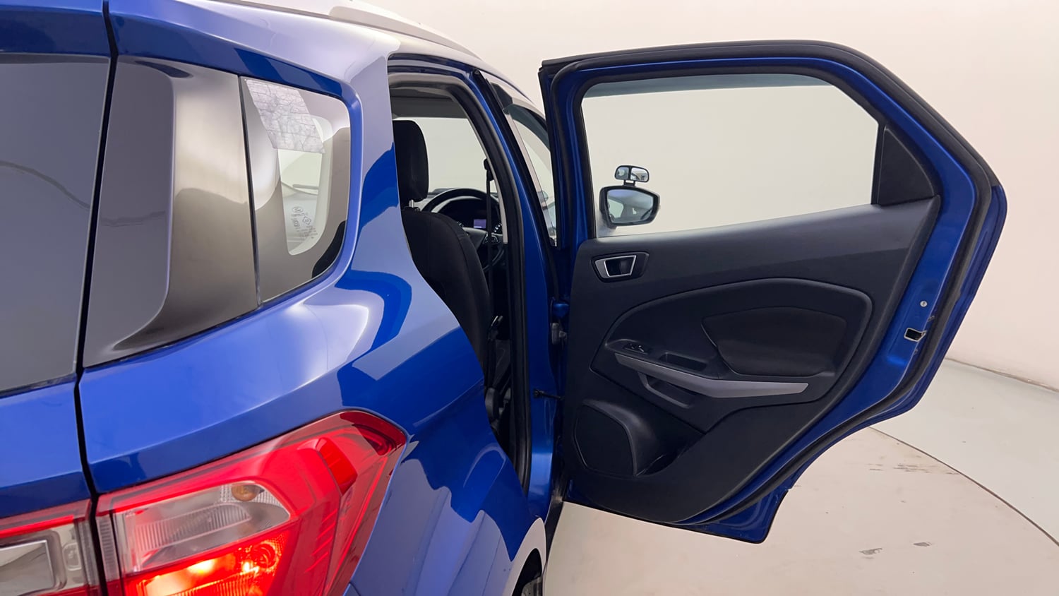 Used 2018 Ford EcoSport Titanium 1.5L Ti-VCT Petrol Manual interior RIGHT REAR DOOR OPEN VIEW