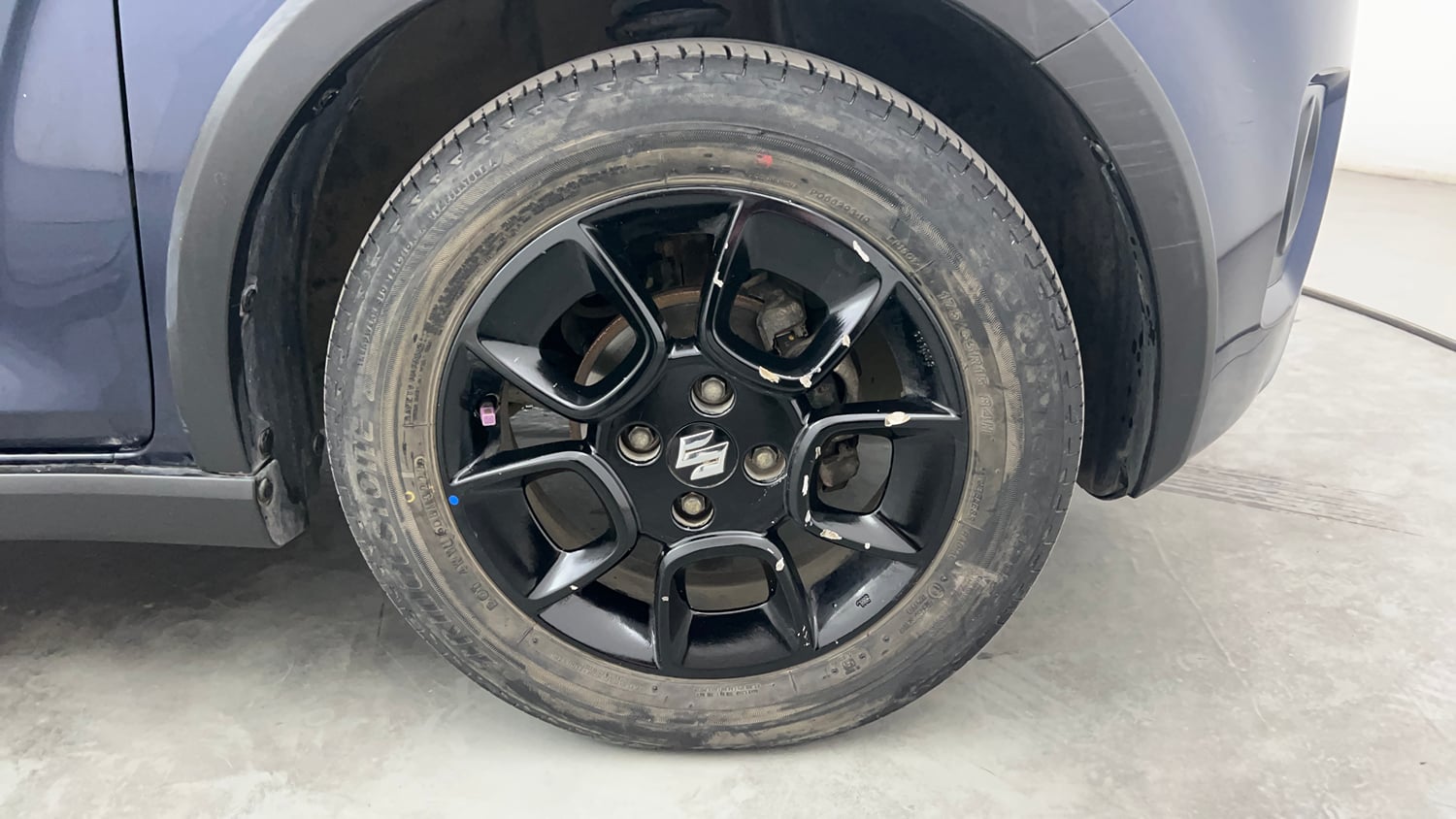Used 2022 Maruti Suzuki Ignis Zeta 1.2 MT Petrol Manual tyres RIGHT FRONT TYRE RIM VIEW