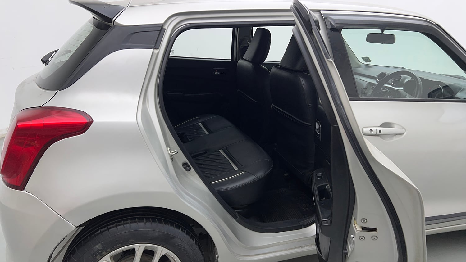 Used 2018 Maruti Suzuki Swift ZXi AMT Petrol Automatic interior RIGHT SIDE REAR DOOR CABIN VIEW