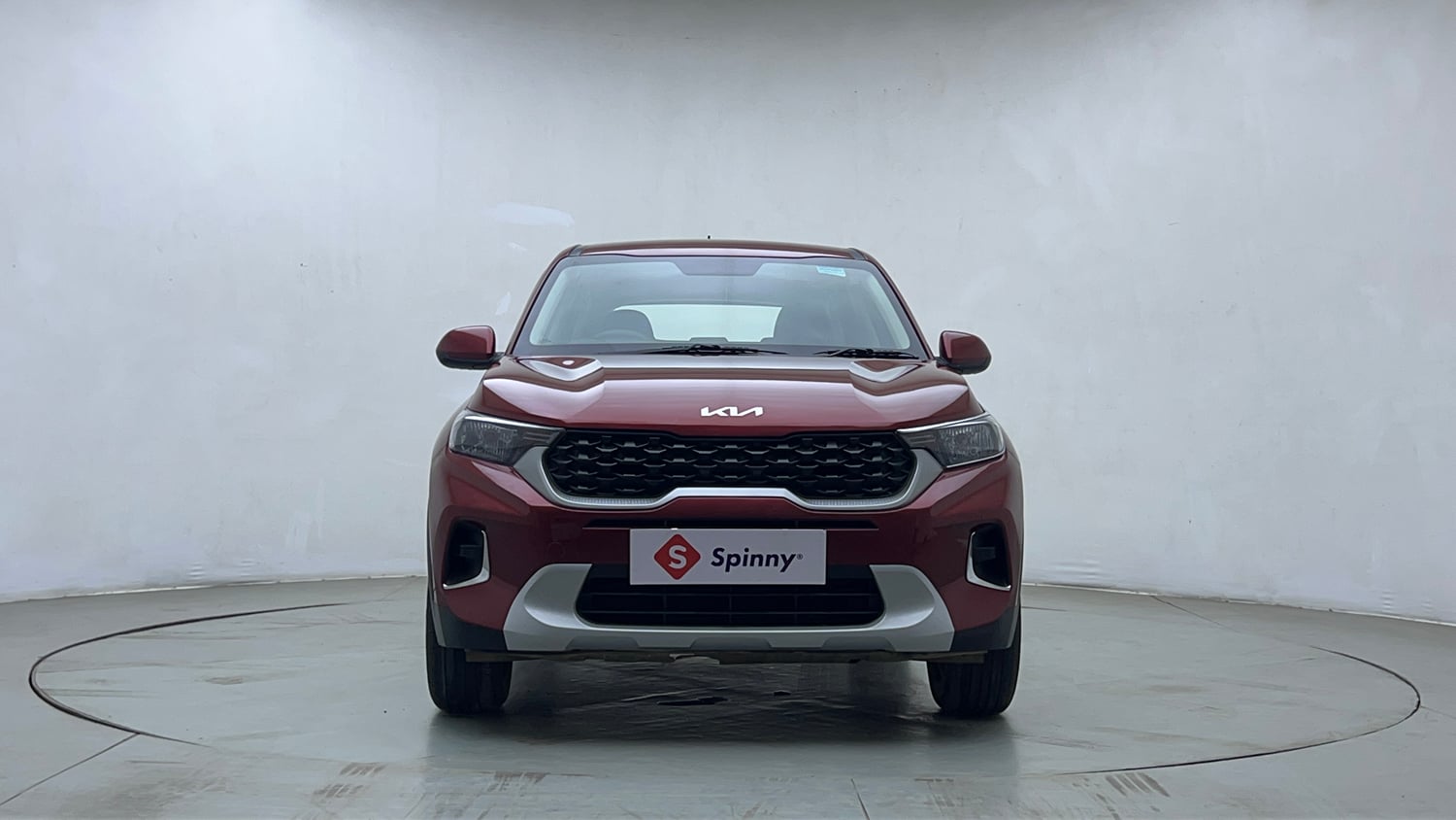 Used 2023 Kia Sonet HTK 1.2 Petrol MT Petrol Manual exterior FRONT VIEW