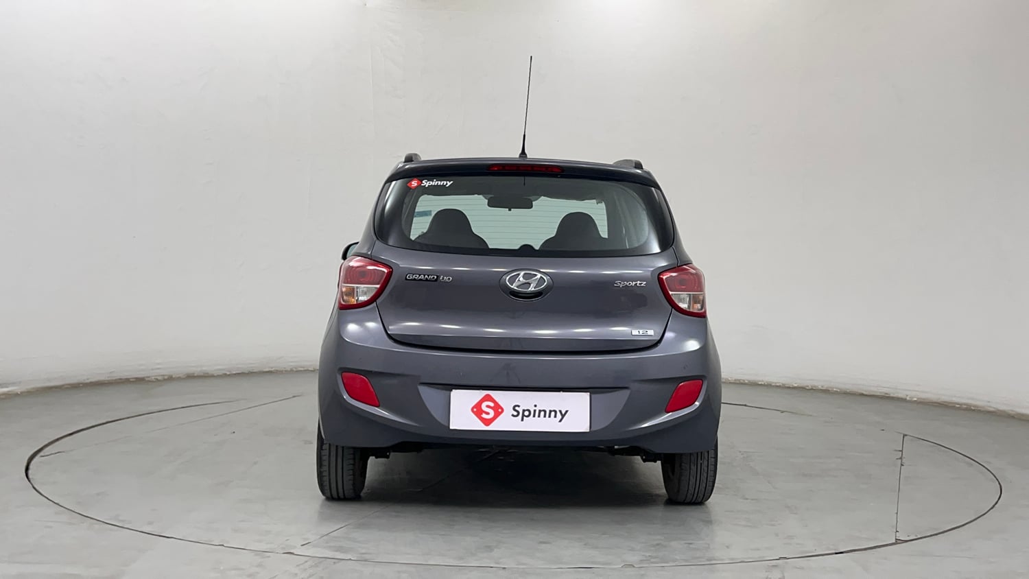 Used 2016 Hyundai Grand i10 Sportz 1.2 Kappa VTVT Petrol Manual exterior BACK VIEW