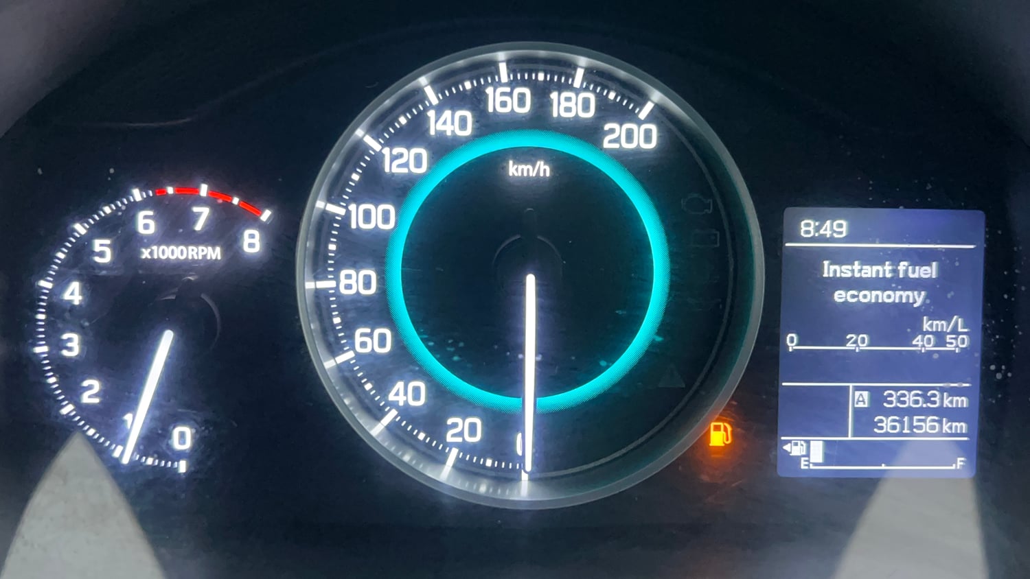 Used 2022 Maruti Suzuki Ignis Zeta 1.2 MT Petrol Manual interior CLUSTERMETER VIEW