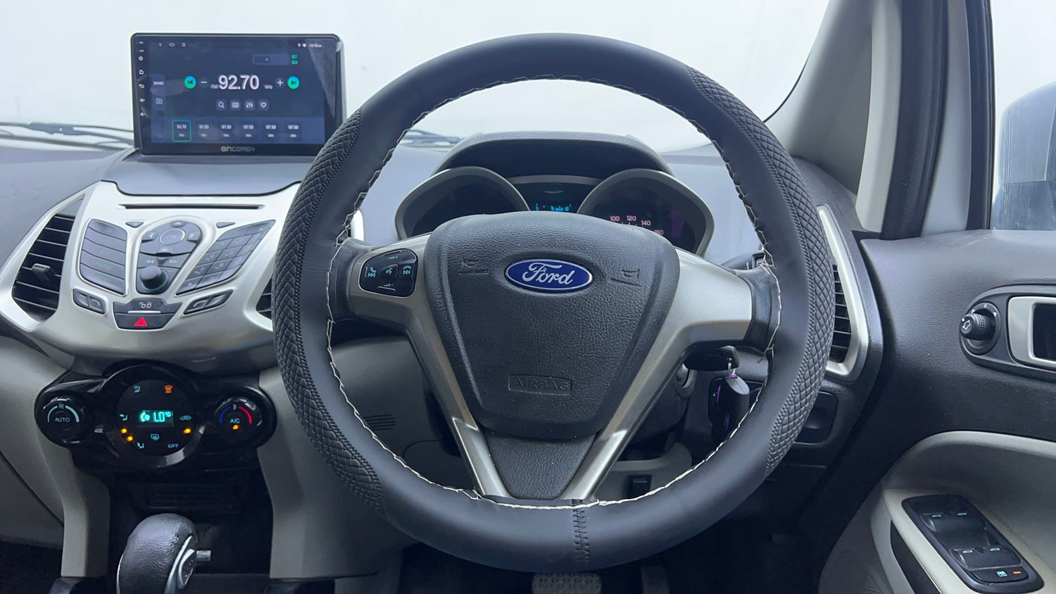 Used 2015 Ford EcoSport Titanium 1.5L Ti-VCT AT Petrol Automatic interior STEERING VIEW