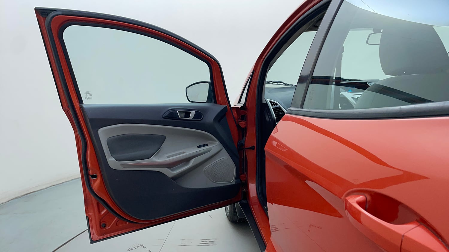 Used 2015 Ford EcoSport Titanium 1.5 Ti-VCT Petrol Manual interior LEFT FRONT DOOR OPEN VIEW