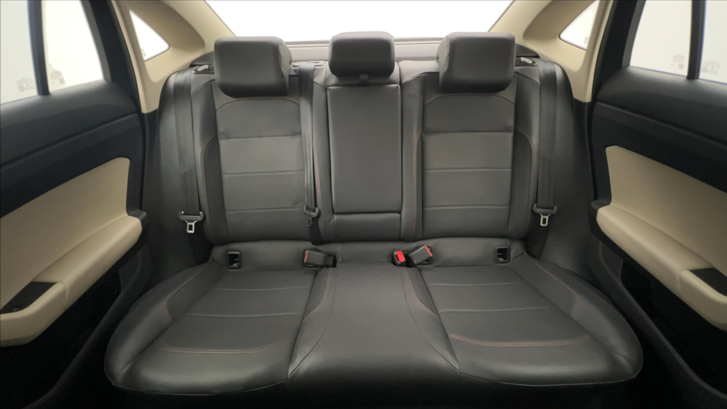 Used 2022 Volkswagen Virtus GT Plus 1.5 TSI EVO DSG Petrol Automatic interior REAR SEAT CONDITION VIEW