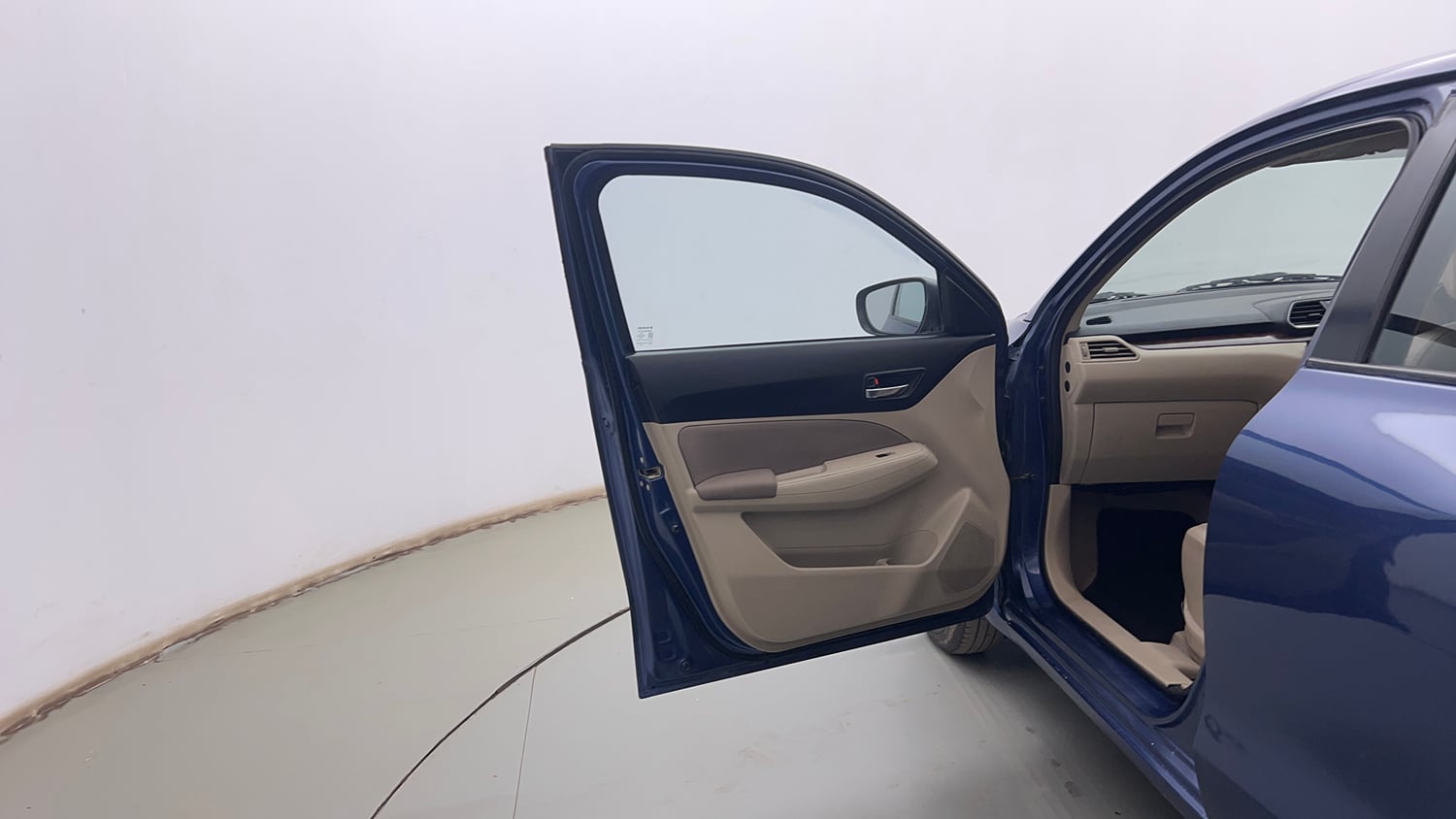Used 2018 Maruti Suzuki Dzire VXi Petrol Manual interior LEFT FRONT DOOR OPEN VIEW