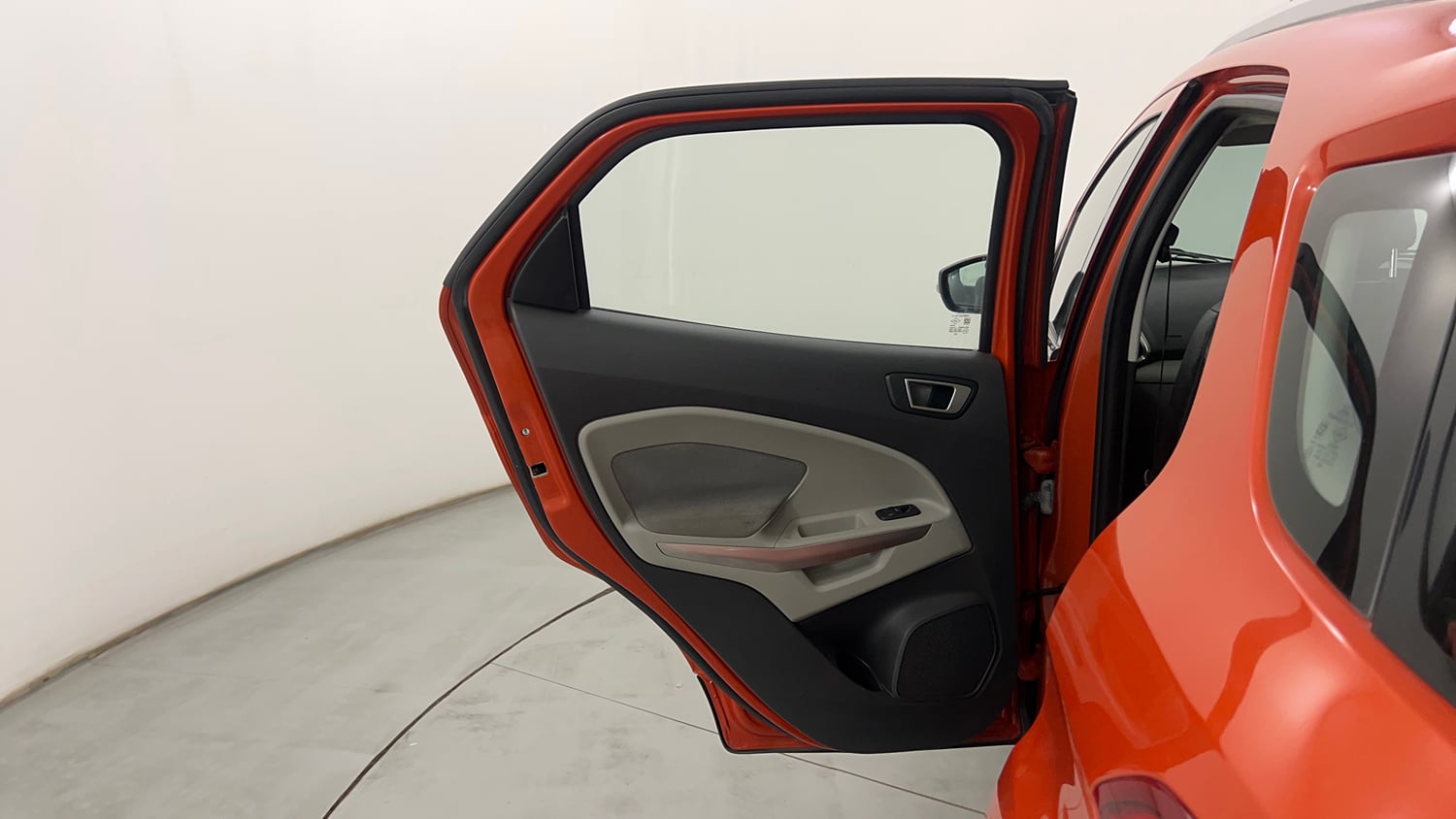 Used 2016 Ford EcoSport Titanium 1.5L Ti-VCT AT Petrol Automatic interior LEFT REAR DOOR OPEN VIEW