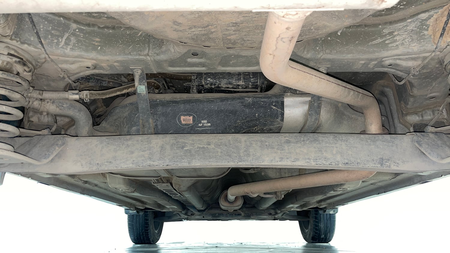 Used 2019 Hyundai Creta SX 1.6 AT Petrol Petrol Automatic extra REAR UNDERBODY VIEW (TAKEN FROM REAR)