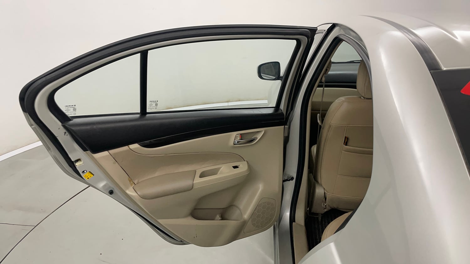 Used 2016 Maruti Suzuki Ciaz VXi+ Petrol Manual interior LEFT REAR DOOR OPEN VIEW