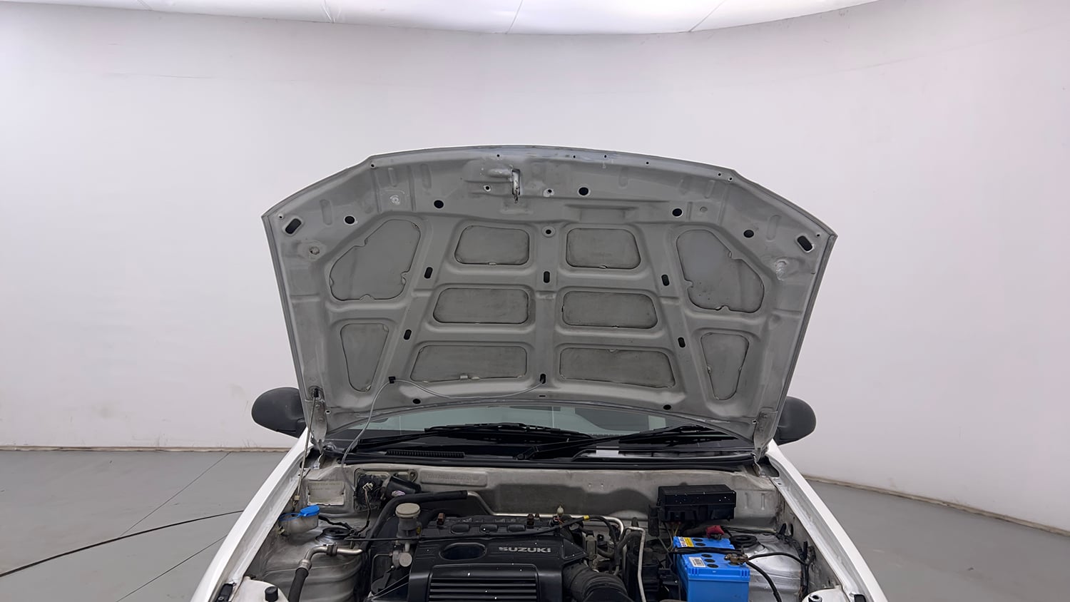 Used 2013 Maruti Suzuki Alto K10 VXi Petrol Manual engine ENGINE & BONNET OPEN FRONT VIEW