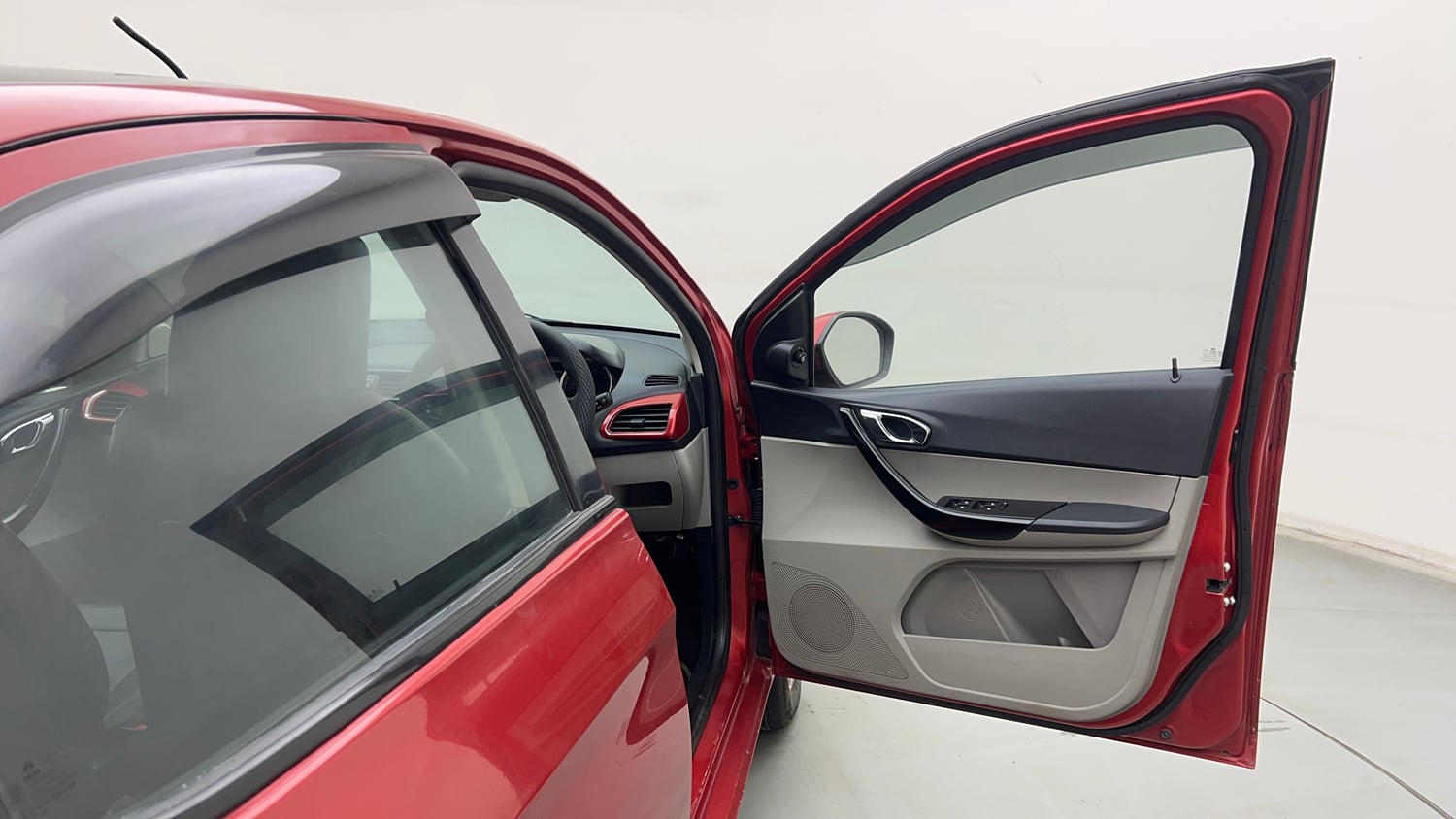 Used 2017 Tata Tiago Revotron XZA Petrol Automatic interior RIGHT FRONT DOOR OPEN VIEW