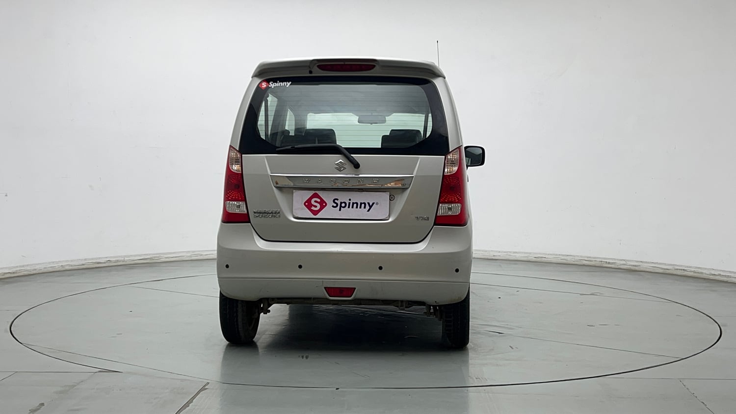Used 2014 Maruti Suzuki Wagon R VXI Petrol Manual exterior BACK VIEW