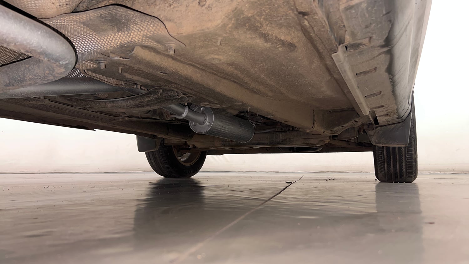 Used 2018 Ford EcoSport Titanium 1.5L Ti-VCT Petrol Manual extra REAR RIGHT UNDERBODY VIEW