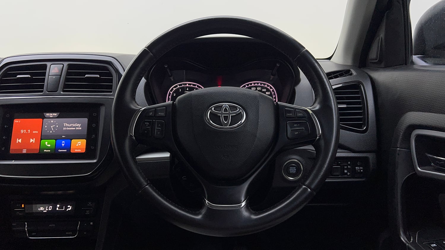 Used 2022 Toyota Urban Cruiser Premium Grade MT Petrol Manual interior STEERING VIEW