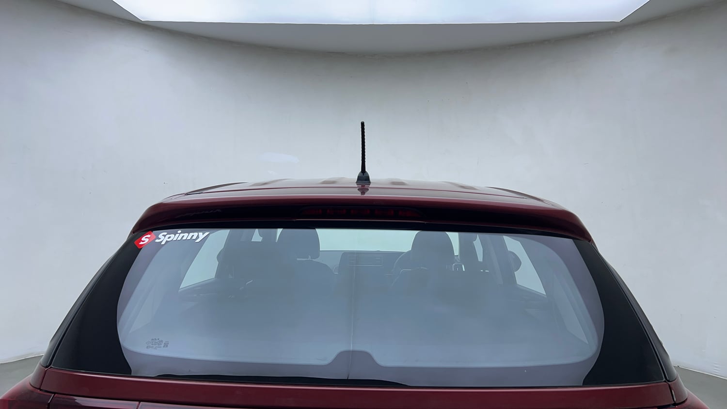 Used 2023 Kia Sonet HTK 1.2 Petrol MT Petrol Manual exterior BACK WINDSHIELD VIEW