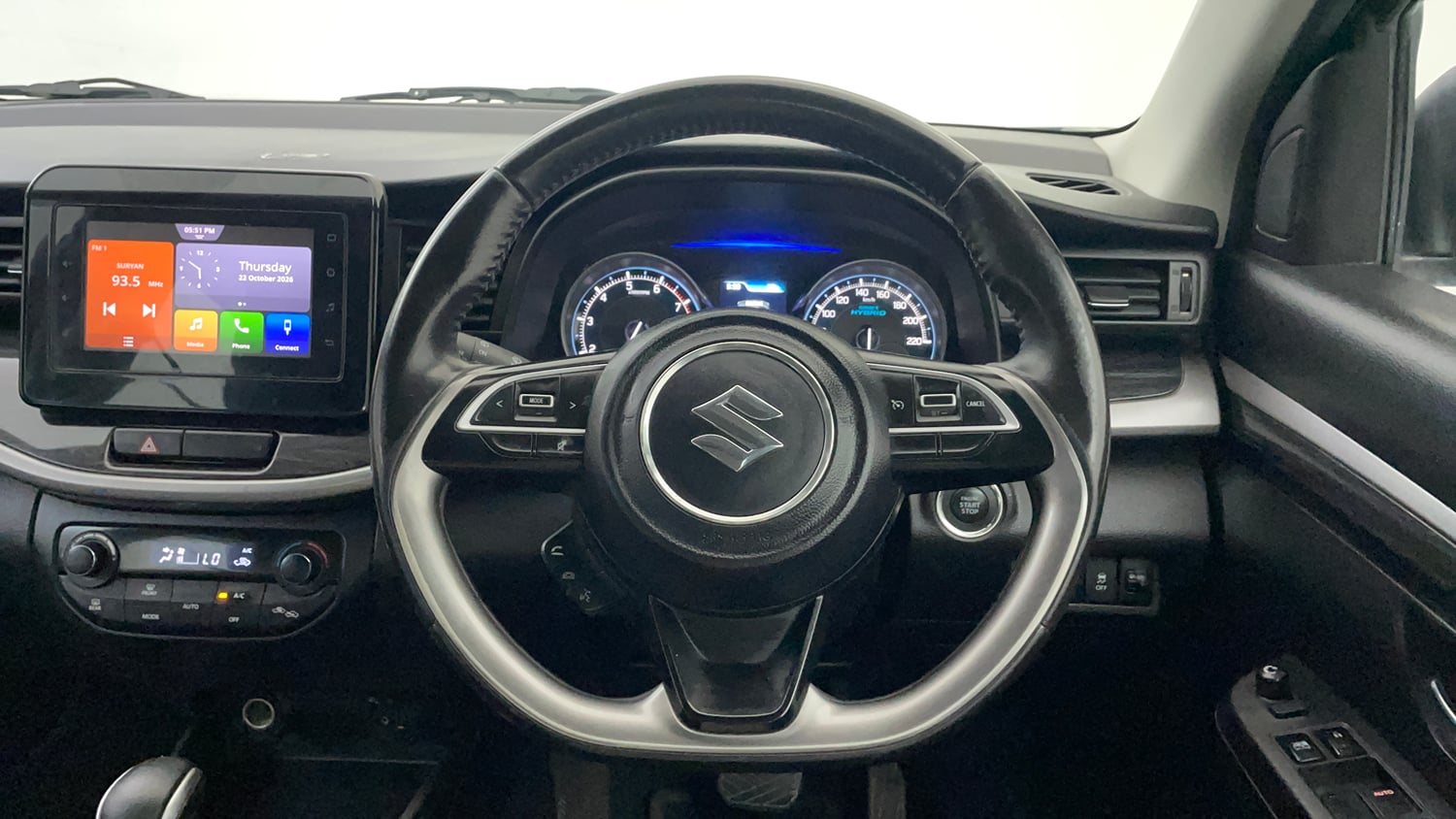 Used 2019 Maruti Suzuki XL6 Alpha AT Petrol Petrol Automatic interior STEERING VIEW