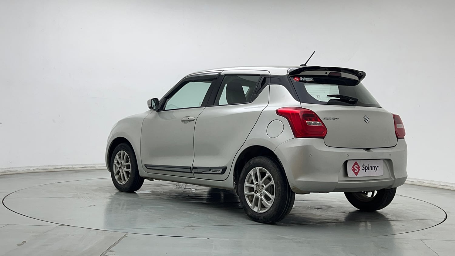 Used 2018 Maruti Suzuki Swift ZXi AMT Petrol Automatic exterior LEFT REAR CORNER VIEW