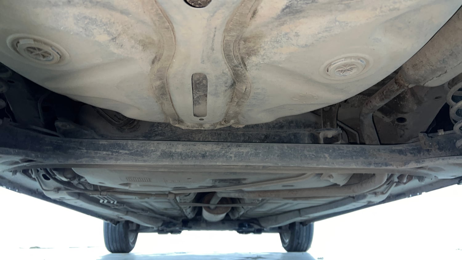 Used 2020 Maruti Suzuki Baleno Alpha Petrol Manual extra REAR UNDERBODY VIEW (TAKEN FROM REAR)