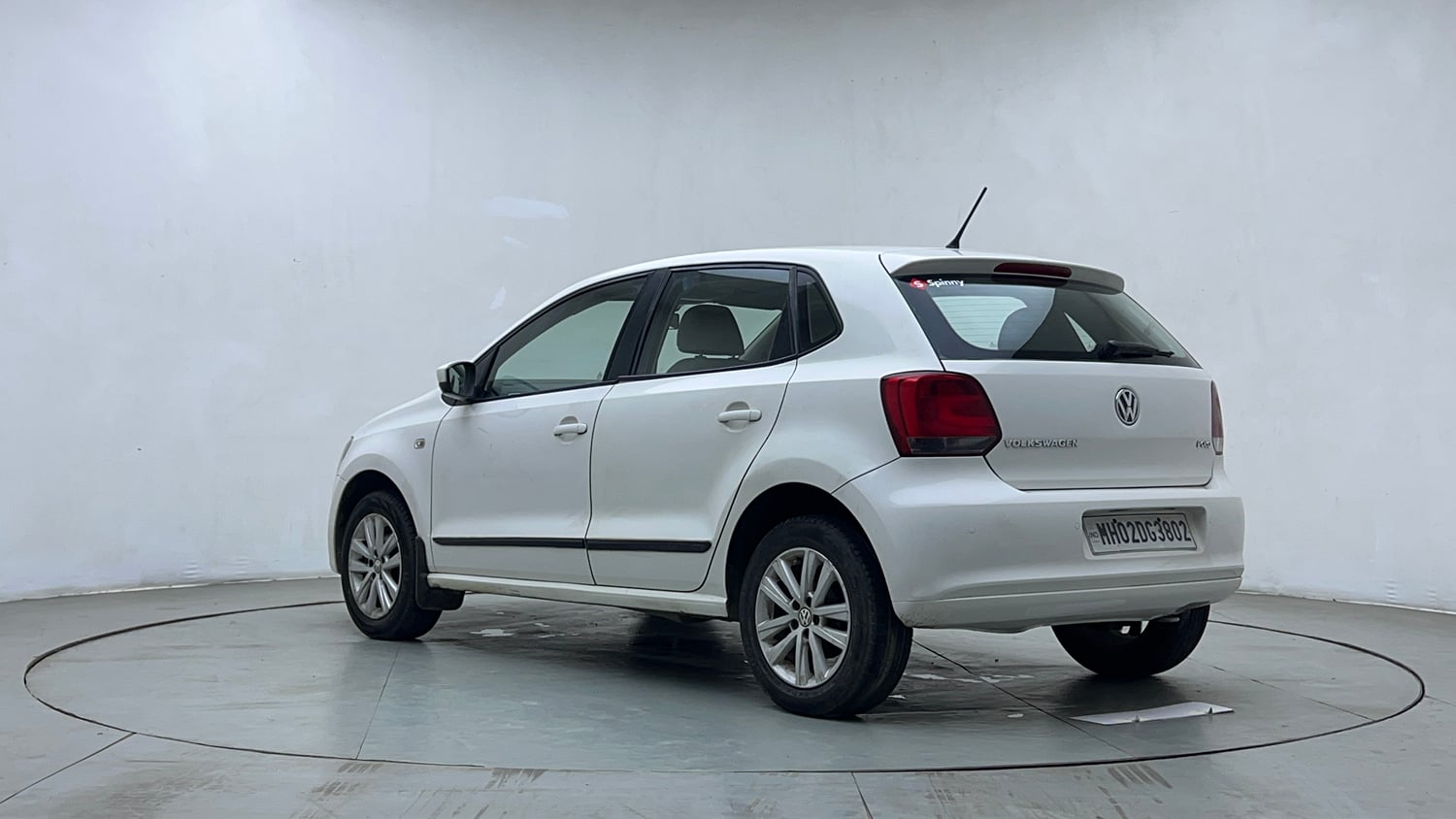 Used 2013 Volkswagen Polo Highline1.2L (P) Petrol Manual exterior LEFT REAR CORNER VIEW