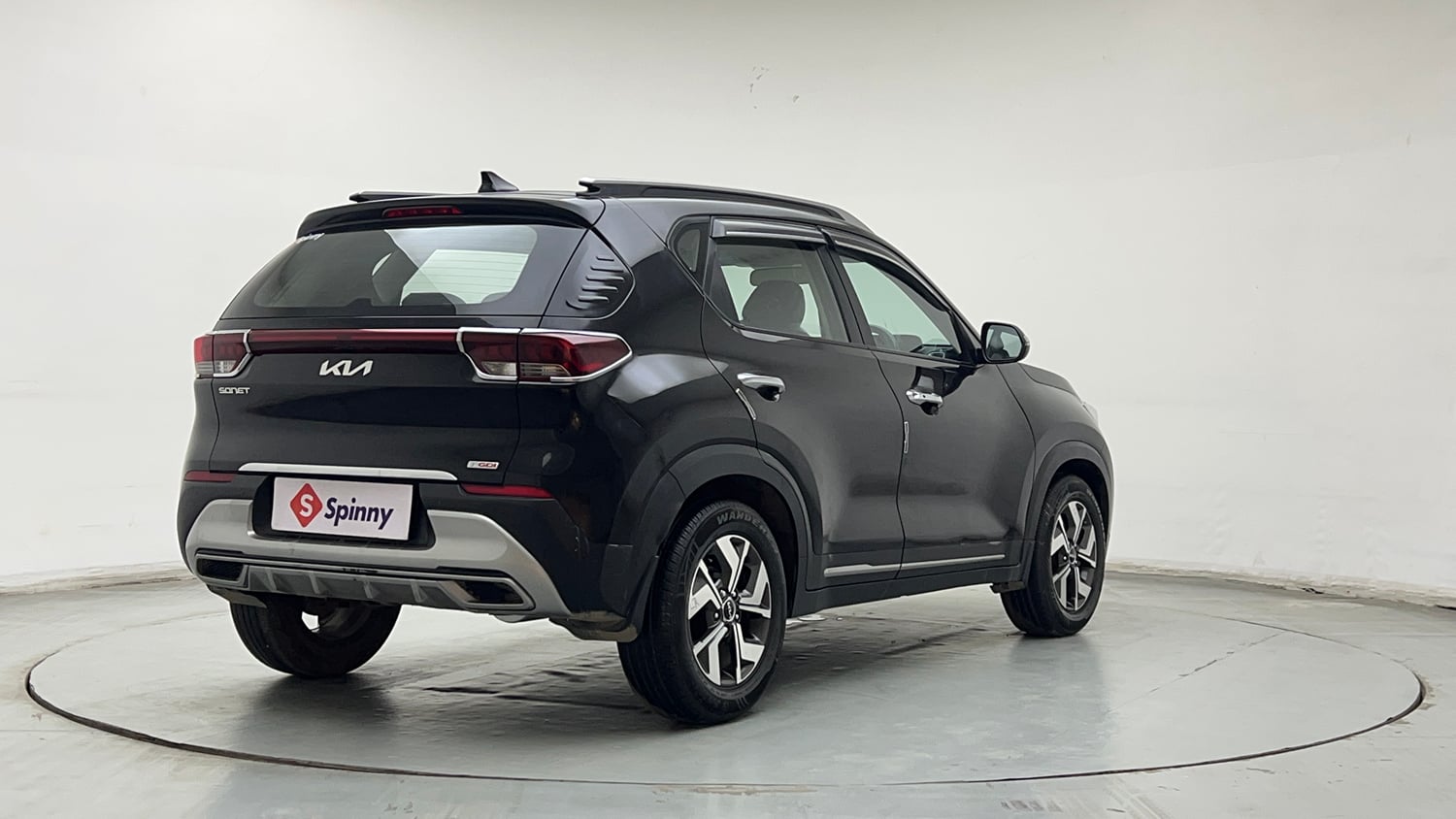 Used 2023 Kia Sonet HTX 1.0 Turbo Petrol DCT Petrol Automatic exterior RIGHT REAR CORNER VIEW