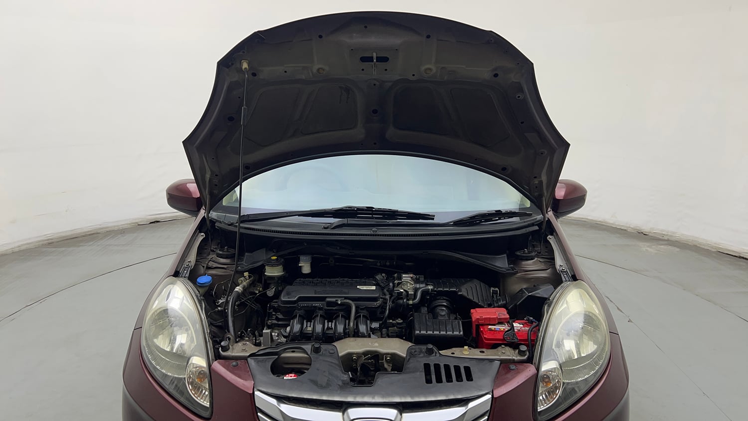Used 2014 Honda Amaze 1.2 S i-VTEC Petrol Manual engine ENGINE & BONNET OPEN FRONT VIEW