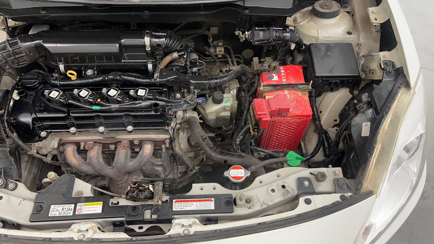 Used 2020 Maruti Suzuki Dzire ZXi AMT Petrol Automatic engine ENGINE LEFT SIDE VIEW
