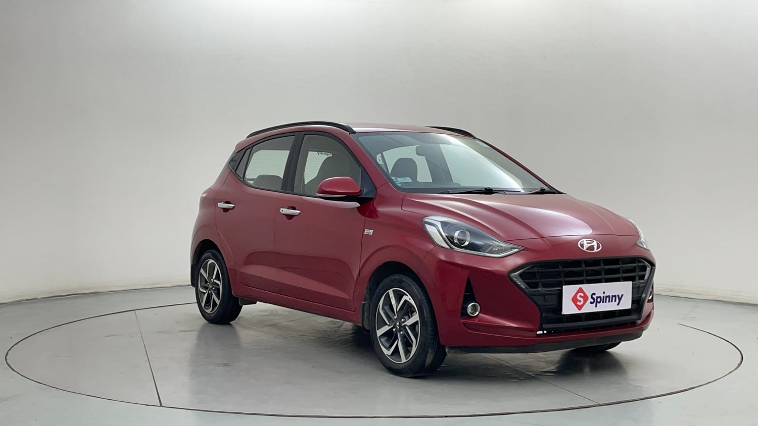 Used 2021 Hyundai Grand i10 Nios Asta AMT 1.2 Kappa VTVT Petrol Automatic exterior RIGHT FRONT CORNER VIEW