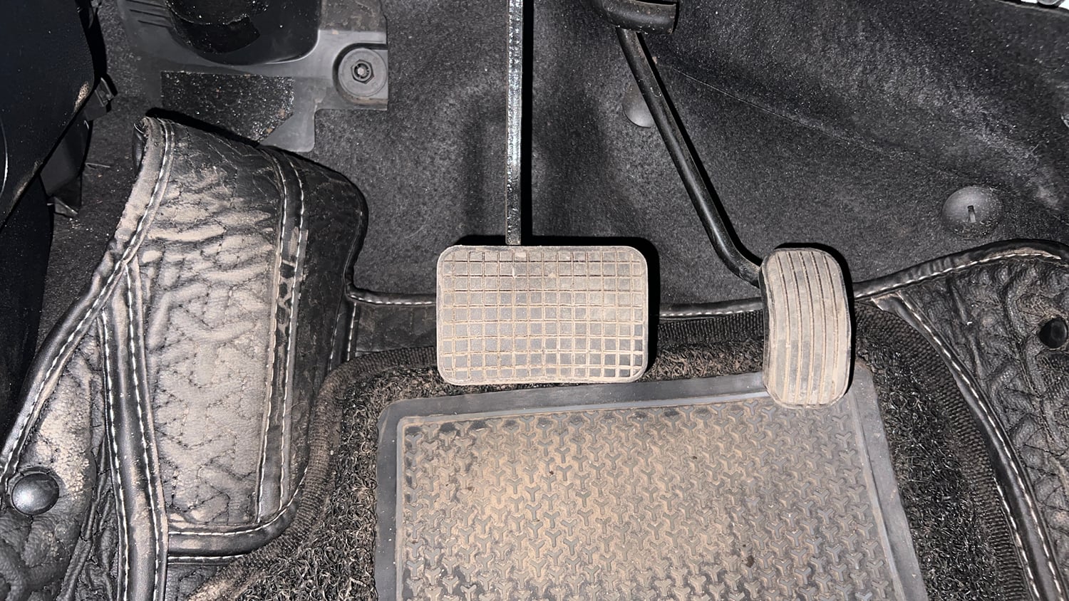 Used 2024 Tata Tiago XZA Plus Petrol Automatic interior PEDALS VIEW
