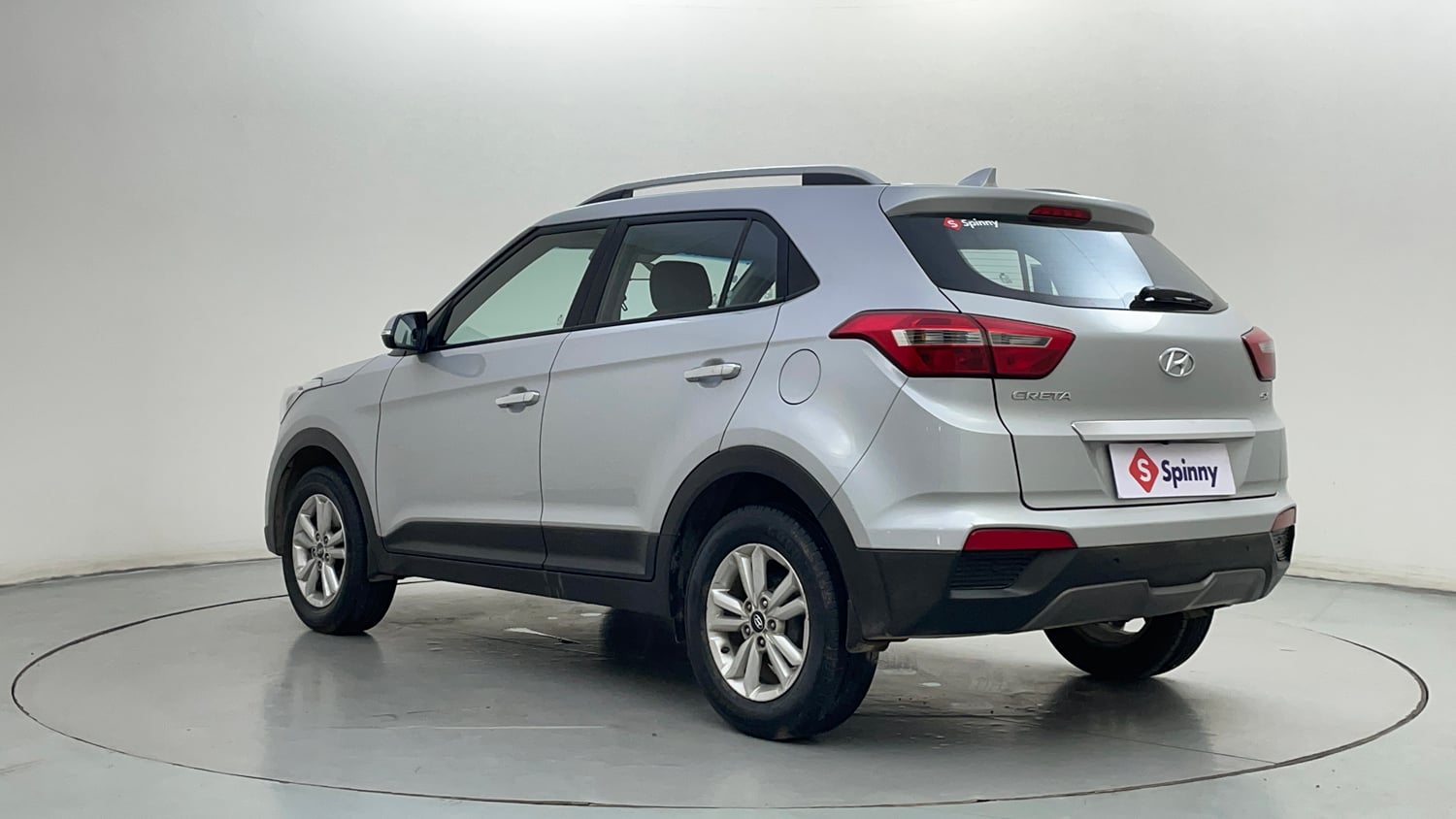 Used 2016 Hyundai Creta 1.6 SX Plus Petrol Petrol Manual exterior LEFT REAR CORNER VIEW