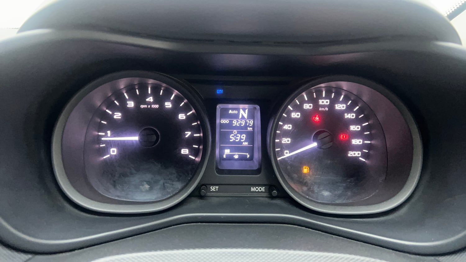 Used 2019 Tata Nexon XMA Diesel Diesel Automatic interior CLUSTERMETER VIEW